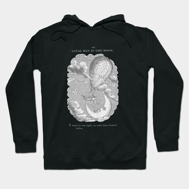 The Loyal Man in the Moon Hoodie by Seventy Seven